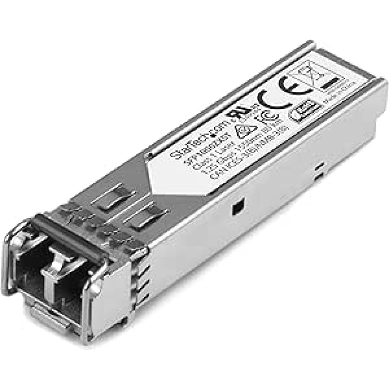 StarTech.com 1000BASE-ZX - Gigabitinis siųstuvas - LC šviesolaidis - atitinka MSA - 80 km - Gigabitinis SFP modulis - vienmodis SFP - 1550 nm