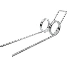 Torsionfeder, Federn, 2pc Draht Durchmesser 1,0mm Federstahl Doppel Torsionsfeder for DIY Mechanische