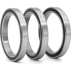 6800 6801 6802 6803 6804 6805 6806 6807 6808 6809 6810 Plonasieniai metaliniai apsauginiai guoliai su guminiu sandarikliu Rutuliniai guoliai (RS, 5PCS_6800 10X19X5MM)