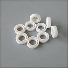 2 Pieces 6 x 10 x 3 mm Ceramic Bearings Super Corrosion Resistant Accessories for Tools