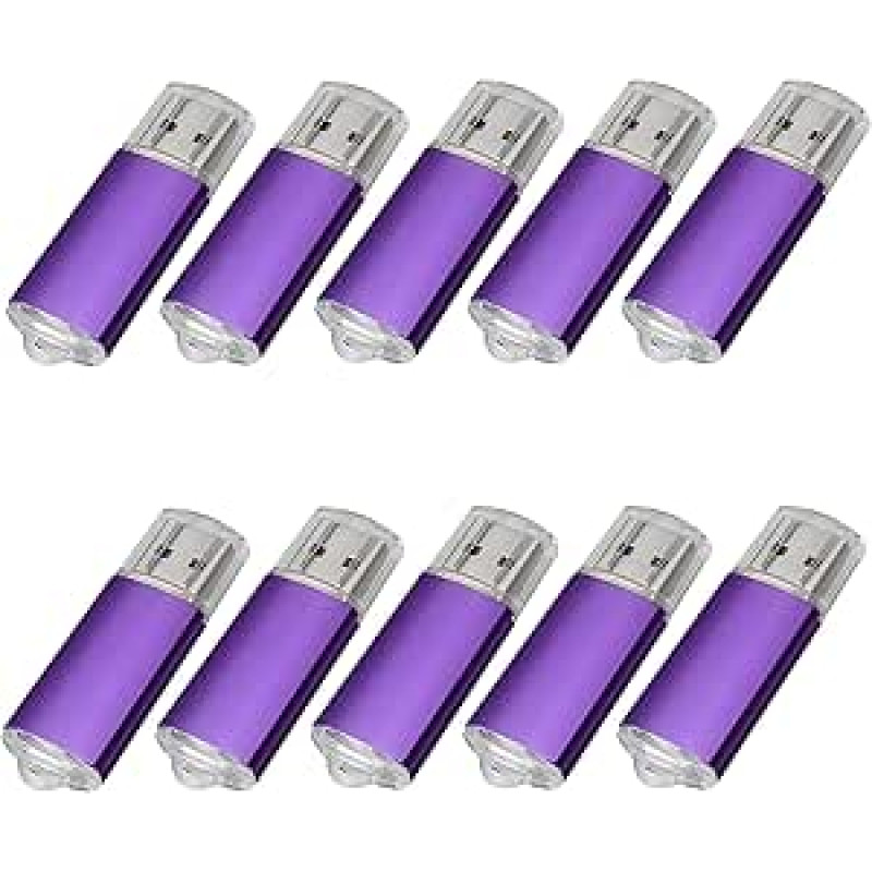 10 vnt. USB atmintinių USB 2.0 