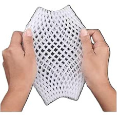 Putų akių rankovės Vaisių akių dangtelis 50 vienetų Putų akių rankovės maišelis Smūgiui atspari apsauga Transportavimo pakuotės daržovėms Vaisiai Vaisiai Vyno buteliai Trapūs daiktai Specialus tinklelis