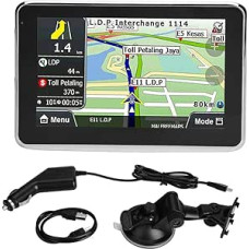Navigation Devices for Car, GPS Navigation, Universal 5 Inch Touchscreen Car Navigator, GPS Navigation DDR256M 8G MP3 FM Europe Map 1