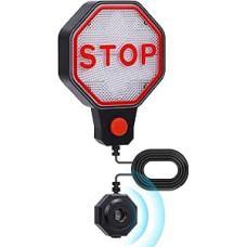 Parking Sensor Ultrasonic Parking Aid Garage Parking Aid Precise Distance Measurement LED Warning Signal Acoustic Display Automatic Distance Setting Wall Mounting Car Indoor (Black)