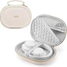 Ausinių kietas dėklas per ausį, skirtas JBL Tune 720BT/770NC/Live 770NC/Tune510BT/Soundcore Q20i/Bose, aukštos kokybės PU medžiaga, nešiojamas dėklas daugumai sulankstomų plokščių ausinių