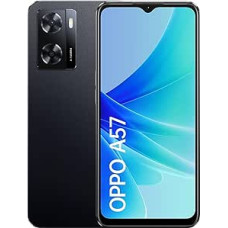 Oppo A57 išmanusis telefonas 64 GB, 4 GB RAM, dvi SIM kortelės, juodas