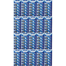 100 x CR2032 3V ličio mygtukinė baterija 210 mAh CR 2032 (20 lizdinių plokštelių su 5 baterijomis) Vienkartinė firminė prekė Eunicell FBA
