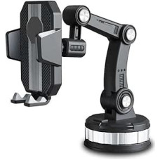 Super Adsorption Phone Holder, 360° Rotation Mobile Phone Holder Car, Car Mobile Phone Holder Suction Cup & Ventilation 3 in 1 Universal Car Mobile Phone Holder Car Holder, Silicone Protection