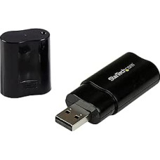 StarTech.com USB Stereo Audio Adapter External Sound Card