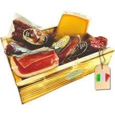 BAVAREGOLA Viktor Kofler/Lana Gift Box with South Tyrolean Specialities - Gift Basket Filled with Bacon, Cheese, Salami & Ham by Viktor Kofler/Lana - Enjoyment Gift for Men and Women