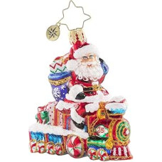 Christopher Radko rankų darbo Europos stiklo kalėdinė dekoracija 