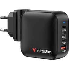 Verbatim Mini GaN Charger 100 W 4 Port US/EU/UK, 32231
