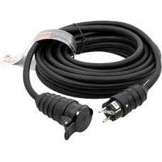 Prailginimo kabelis IP44 10 m HO7RN-F 3G2,5 mm²