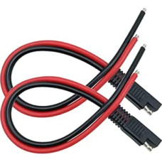 SAE kištuko ilgintuvas, SAE greitosios jungties atjungimo vyriškas SAE maitinimo ilgintuvas, skirtas saulės kolektoriams, motociklams, traktoriams ir automobiliams, 2 vnt.