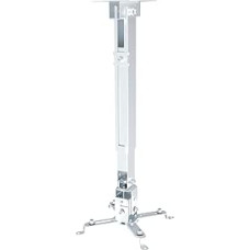 conecto, SA-CC50281-V2 Stropinis / sieninis laikiklis projektoriui, pakreipiamas (+/-15) Atstumas nuo lubų iki 65 cm Didžiausia apkrova 20,0 kg Balta