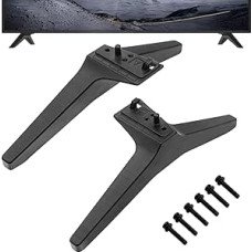 2 televizoriaus stovų pakuotė LG televizoriui, televizoriaus kojelės LG televizoriaus kojelėms 49 59 55 ir 60 65 colių pagrindo kojelės stovas televizoriaus kojelėms Pakaitinis televizoriaus stovas su varžtais Juodas televizoriaus laikiklis LG televizoriu