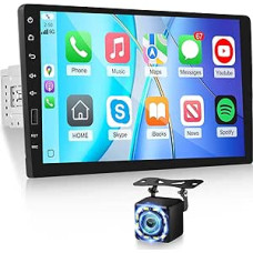 NHOPEEW 1-DIN jutiklinio ekrano radijas su belaidžiu 