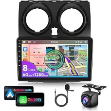 4G + 64G 8 branduolių DAB/DAB+ VECHTEL 9 colių automobilinis radijo imtuvas su 