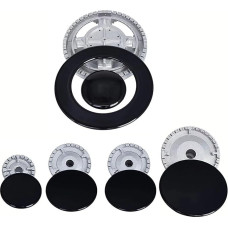 Viryklės kepurės rinkinys, 5 dalių komplektas viryklės dangčio virtuvės degikliui, dujinės viryklės dangtis virtuvės degikliui, degiklio karūnos liepsnos dangtelio priedų rinkinys, dujinio degiklio liepsnos dangtelis, tinkamas Sabaf dujinės viryklės degik