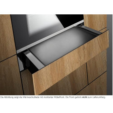 KÜPPERSBUSCH Heat Drawer, Black, Fully Integratable, Push & Pull Opening, Induction, 14 cm Height, 30-80°C Temperature Range