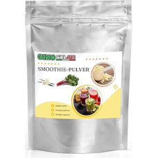 Gino Gelati Vanille Smoothie Pulver, verschiedene Varianten und Geschmäcke verfügbar, schnelle und einfache Zubereitung, Vegan, Made in Germany, BPA-frei (1 Kg, Vanille Rhabarber)