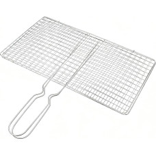 Grillkorb Für Gemüse - Tragbarer Rost mit Griff | Edelstahl Grillkorb Für Gemüse Fleisch Fisch - Geschenk für Männer Väter Ehemänner Geburtstag Outdoor Grillen BBQ Fleisch Fisch