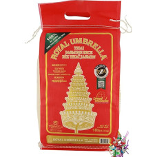 [4,54 kg] Royal Umblla Thai Jasmine Rice / Thai Hom Mali Jasmine Rice + mažas laimės pakabukas nemokamai
