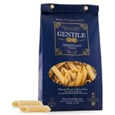 Pastificio Gentile Gragnano IGP Pennette Rigate, bronzos spalvos, 500 g