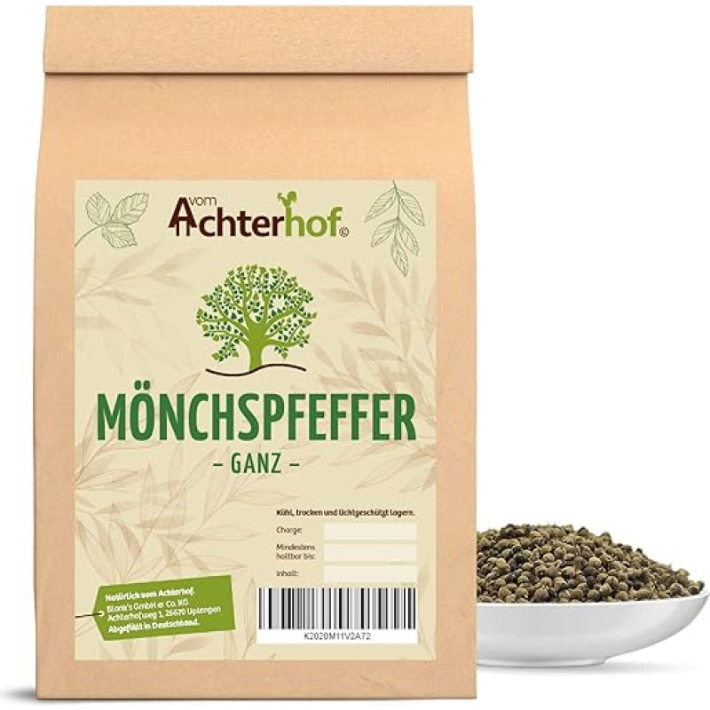 Vienuolio pipirai sveiki (1 kg) Žolelių arbata Natural vom-Achterhof
