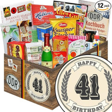Dovanų idėja 41-asis gimtadienis / DDR rinkinys Saldumynai / Dovanos 41-asis gimtadienis