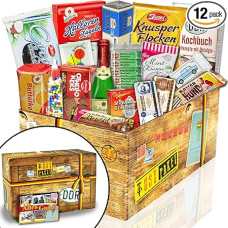 Saldumynų dėžutė - DDR produktai - gimtadienio dovanų rinkinys vyrams