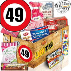 DDR Produktai / Gimtadienio dovana motinai / Gimtadienis 49 / saldainių dėžutė