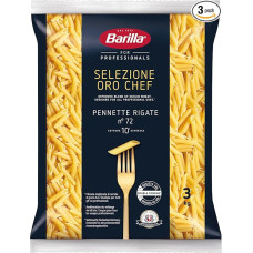 Barilla Selezione Oro Chef Pennette Rigate n. 72, 3 pakuotės (3 x 3 kg)