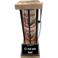 Es tut mir leid Geschenke - Sorry Gift - Duplo Bar - Iron Reserve Black Edition incl. Saw - Funny Gift Idea - Text b/w Es tut mir sorry