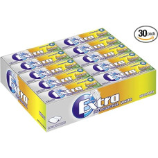 EXTRA kramtomoji guma | Professional White Melon Mint | Be cukraus | 30 pakuočių (30 x 10 dražė) | 420 g