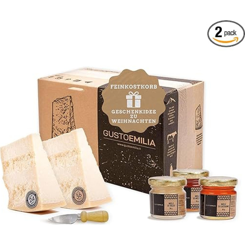 GUSTOEMILIA Gourmet krepšelis Sūris ir medus - prinokęs 