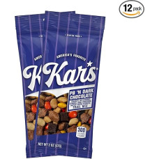 Kar's Nuts Peanut Butter 'N Dark Chocolate Trail Mix - 57 ml einzelne Snack-Packungen - 12 Stück, glutenfreie Snack-Mischung