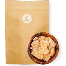 Sausi vaisiai - imbiero gabaliukai Džiovinti nesieros imbiero gabaliukai Aštrūs džiovinti vaisiai 1 kg