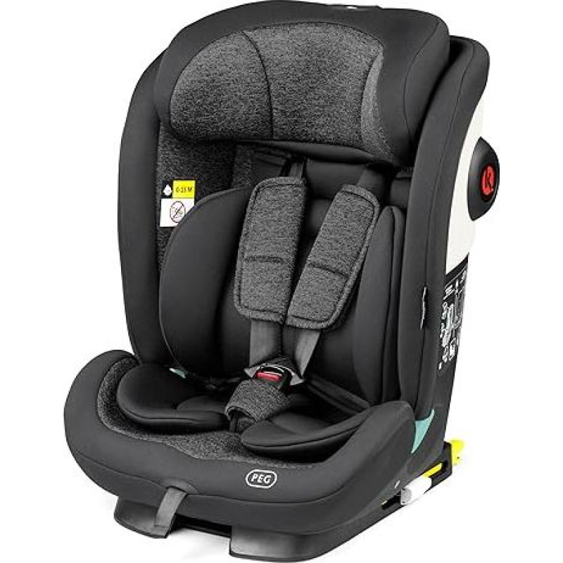 Peg Perego VIAGGIO TT Evolutiver und neigungsverstellbarer i-Size-Autositz, zugelassen für Kinder von 76 bis 150 cm Körpergröße (ca. 15 Monate bis 12 Jahre).