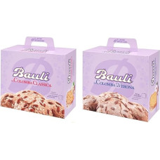 Test Pack Colomba Bauli Classica Bauli Verona Typical Dessert of Easter Tradition Easter Cake 2 x 1 kg