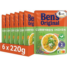 BEN'S ORIGINAL Express ryžių karis 6 x 220g