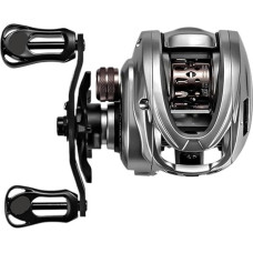 HICC50 Pro Baitcastingrolle 10 + 1BB Leichte BFS-Rolle for Bassforellen 7,1/8,1 Übersetzetzungsverhältnis 4 kg Drag Angelrolle(8.1 Single Spool,Right Hand)