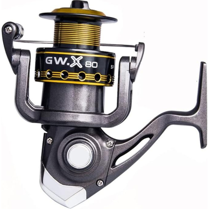 Angelrolle 5000 11-Achs-Metallkopf Angelrolle, Spinnrad Meerestange-Rad, Luya-Rad langwieriger Caster-Rad