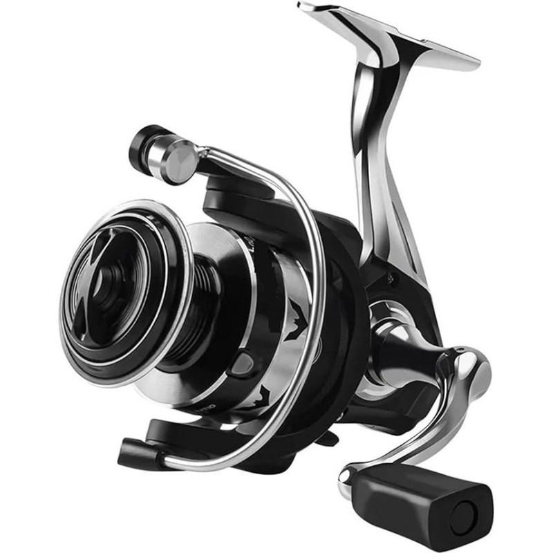 Visi Meta 15Kg vilkimo 1000-7000 serijos 12+1BB didelio greičio jūros ešerių žvejybos ritė pavarų santykis 5.2: 1 metalo spiningo ritė