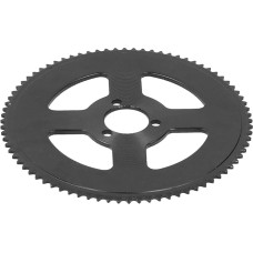 Akozon Car Electric Scooter 80T Sprocket, Black Disc 25H Three Holes Crankset Inner Diameter 29 mm Sprocket for 3 Sprocket 80 Teeth Scooter Pignignone 80 Denti