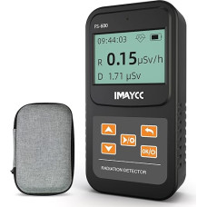 IMAYCC Geiger counter, digital radiation detector with real-time display, can be used in homes, businesses, indoors and outdoors