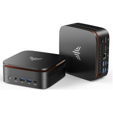 NiPoGi Pinova P1 Mini PC AMD Ryzen 4300U W11 Pro (4C/4T, Max. 3.7GHz) 16GB DDR4/512GB SSD, Mini Computer 4K @ 60Hz Triple Display (HDMI 2.0+Type-C+DP 1.4)/WiFi5/BT4.2/LAN Desktop PC Multimedia Office Education