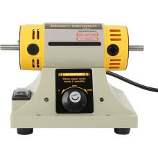 350W elektrinis šlifuoklis poliravimo mašina juvelyrinių dirbinių staklių varikliui, kompaktiškas dydis, maža vibracija, tepami rutuliniai guoliai, dulkėms atsparus variklio korpusas