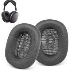 Raheem Replacement Ear Pads Compatible with AirPods Max Over-Ear Headphones, Premium Replacement Pads with Durable Mesh Fabric and Softer Foam, AirPods Max Accessories