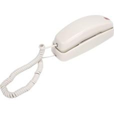 Corded Telephone, Wall Mountable Lightweight Cords - Home Telephone Trimline Corded Senior Friendly for Office (Beige)